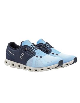 Zapatillas On Running Cloud 5M Marino/Celeste