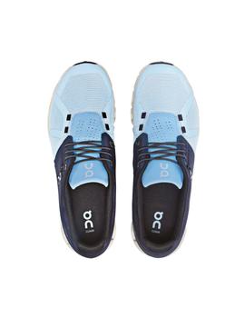 Zapatillas On Running Cloud 5M Marino/Celeste