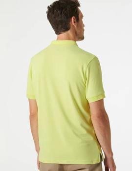 Polo Helly Hansen Driftline hombre Amarillo Limón