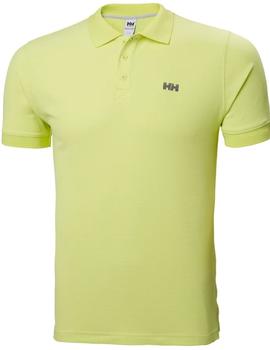 Polo Helly Hansen Driftline hombre Amarillo Limón