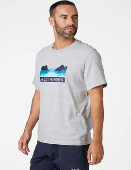 Camiseta Nord Graphic T Gris