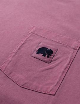 Camiseta Trendsplant Garza Pigment Dyed Lila