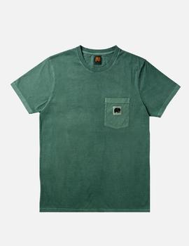 Camiseta Trendsplant Garza Pigment Dyed Verde