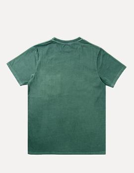Camiseta Trendsplant Garza Pigment Dyed Verde