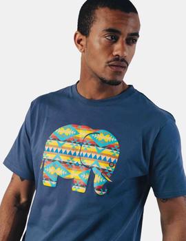 Camiseta Trendsplant Navajo Organic Class Azul