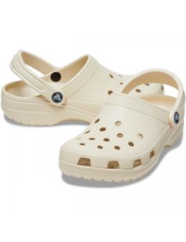 Zuecos Crocs Classic U Blanco Roto