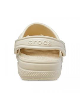 Zuecos Crocs Classic U Blanco Roto