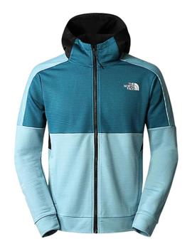 Sudadera The North Face hombre  FZ Fleece Azul