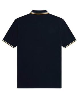 Polo Fred Perry hombre  Negro