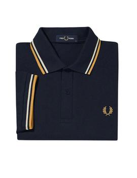 Polo Fred Perry hombre  Negro