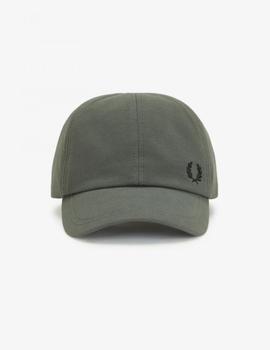 Gorra Fred Perry Pique Classic Verde Oliva