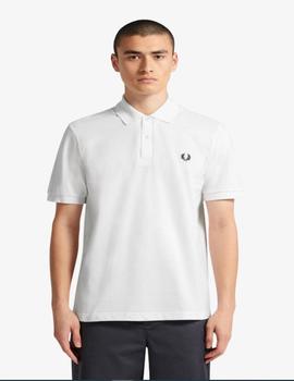 Polo Fred Perry M/C Blanco