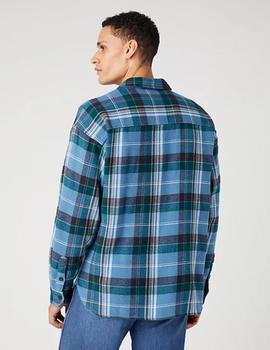 Sobrecamisa hombre Wrangler  Captains Azul