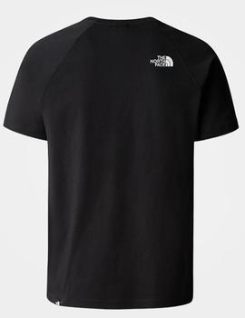 Camiseta The North Face Raglan Redbox Tee-Eu Negra