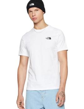 Camiseta The North Face SS blanca  Tee hombre