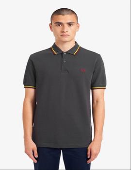 Polo M/C Marrón Fred Perry