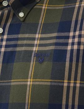 Camisa Barbour Edgar Tailor Verde