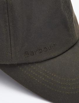 Gorra Barbour Wax Sports Verde