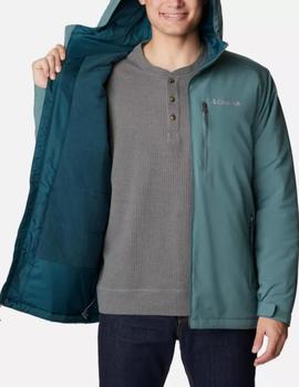 Parka Columbia Gate Racer Verde Agua