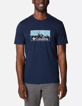 Camiseta Columbia CSC Seasonal Logo Marina hombre