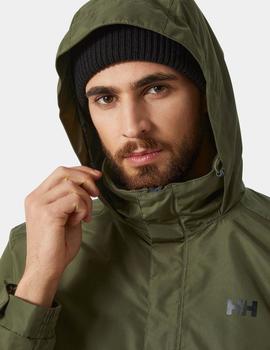 Parka HH Dubliner Insulated verde oliva Hombre