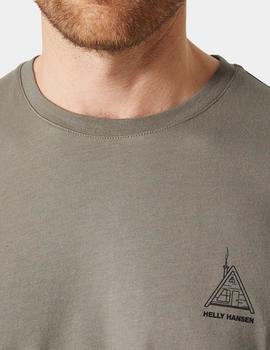 Camiseta HH F2F Organic Cotton Tee Beige