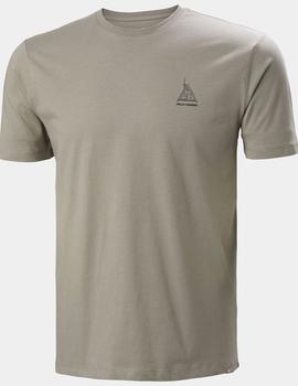 Camiseta HH F2F Organic Cotton Tee Beige