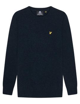 Jersey Lyle & Scott Crewn Lambswool Marino hombre
