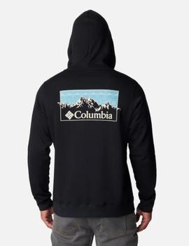 Sudadera Columbia Trek Graphi Negra hombre