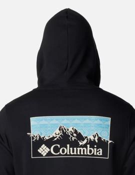 Sudadera Columbia Trek Graphi Negra hombre