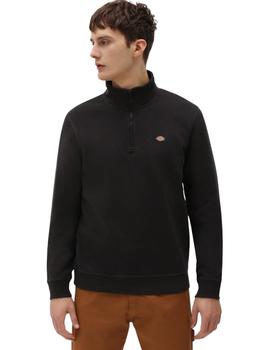 Sudadera Dickies Oakport Quarter Zip Negra hombre