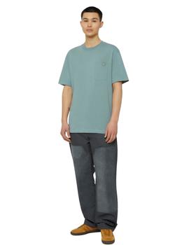 Camiseta Dickies Luray Pocket Tee Azul Agua hombre