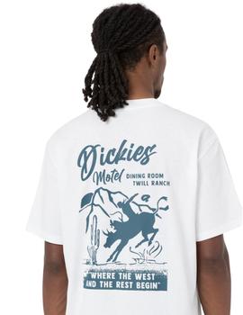 Camiseta Dickies Dighton Tee Blanca hombre