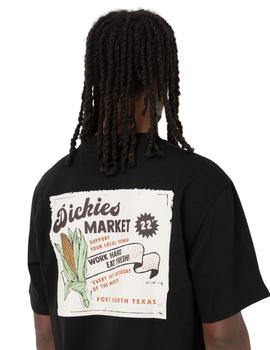 Camiseta Dickies Grainfield Tee Negra hombre