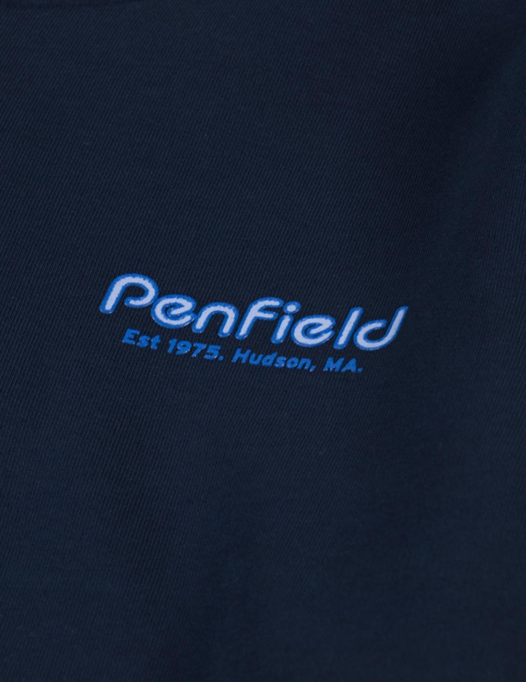 Sudadera Penfield P. Bear Chest Marina hombre