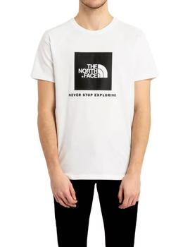 Camiseta The North Face Raglan Redbox Tee-Eu Blanc hombre