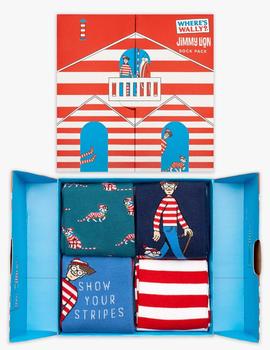 Calcetines Pack Jimmy Lion Where´s Wally 41-46