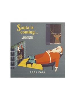Calcetines Pack Jimmy Lion Santa Is Coming 41-46