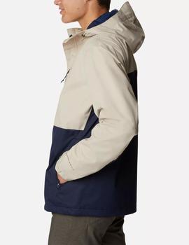 Parka Columbia Hikebound Beige/Marina hombre