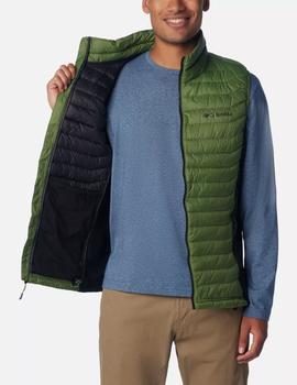 Chaleco Columbia Powder Pass Verde hombre