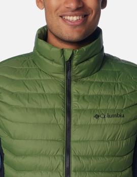 Chaleco Columbia Powder Pass Verde hombre