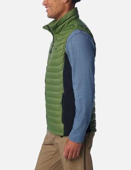 Chaleco Columbia Powder Pass Verde hombre