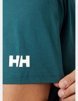 Camiseta HH Shoreline Verde hombre