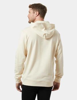 Sudadera HH Core Graphic Hoodie Crudo hombre