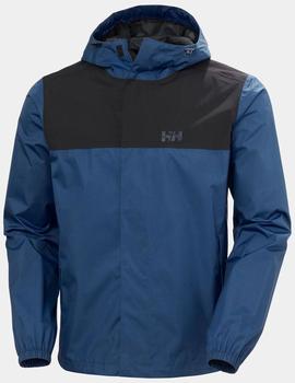 Parka HH Vancouver Rain Negra/Azul hombre