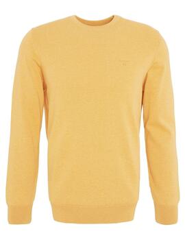 Jersey Barbour Pima Amarillo hombre