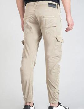 Pantalón Le Temps des Cerises Vaquero Beige hombre