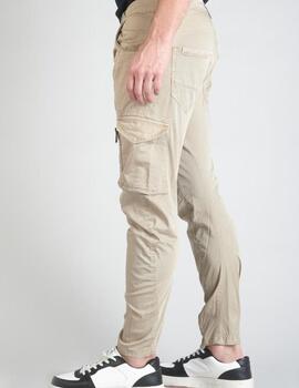 Pantalón Le Temps des Cerises Vaquero Beige hombre