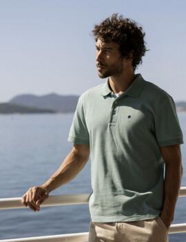 Polo Faguo Lumigny Verde hombre