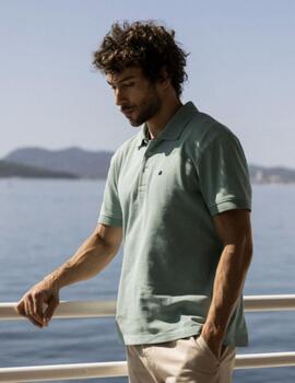 Polo Faguo Lumigny Verde hombre